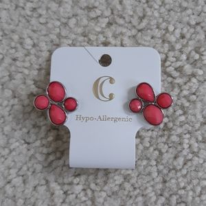 Charming Charlie's Coral Earrings
